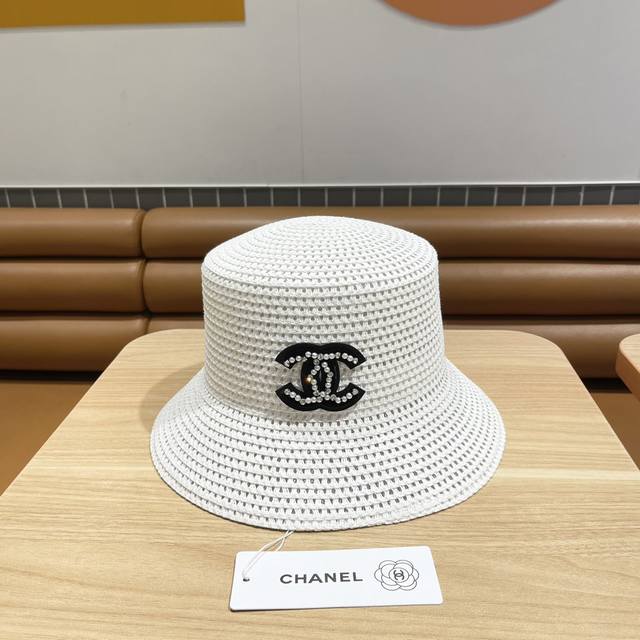 Chanel香奈儿新款草帽 高级定制 头围57Cm